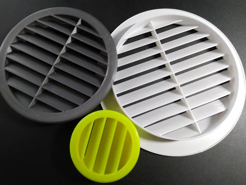 Nắp thông hơi tròn dạng tham số - Image 1