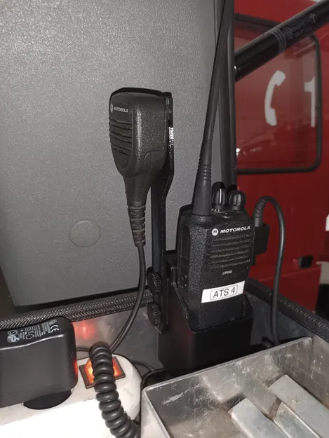 Giá Đỡ Micro WeTech Lính Cứu Hỏa - Image 1