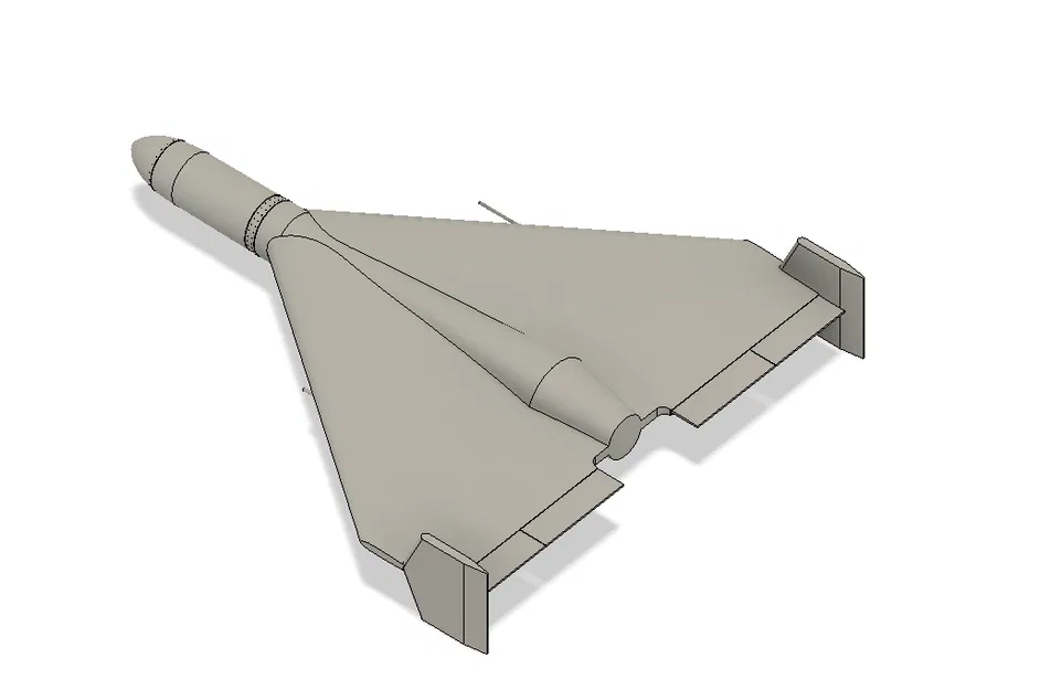Mô Hình Máy Bay Không Người Lái HESA Shahed 136 Tỉ Lệ 1:10 - Image 2