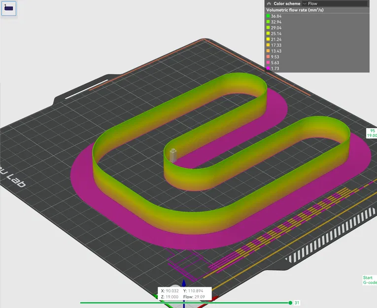 Tháp kiểm tra lưu lượng tối đa Bambu slicer cho X1C - Image 4
