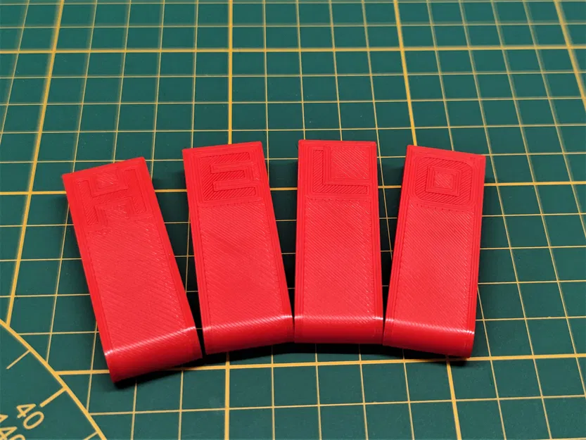 Dập nổi / Dấu / Đục lỗ Chữ cái Giấy (có thể co giãn) - Image 2