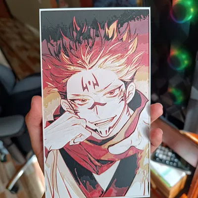 Ryōmen Sukuna - Jujutsu Kaisen - Anime Panel - Mô Hình 3D