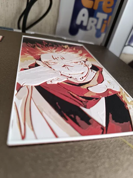 Ryōmen Sukuna - Jujutsu Kaisen - Anime Panel - Mô Hình 3D - Image 2