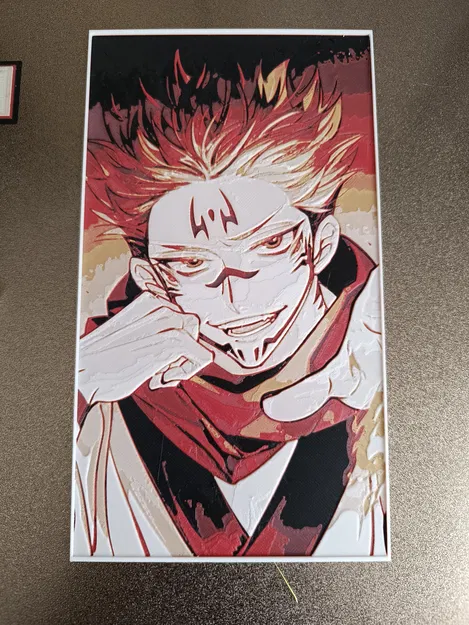 Ryōmen Sukuna - Jujutsu Kaisen - Anime Panel - Mô Hình 3D - Image 3