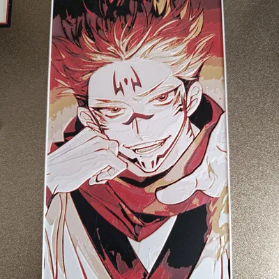 Ryōmen Sukuna - Jujutsu Kaisen - Anime Panel - Mô Hình 3D