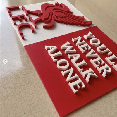 Bảng hiệu dành cho Fan Liverpool FC