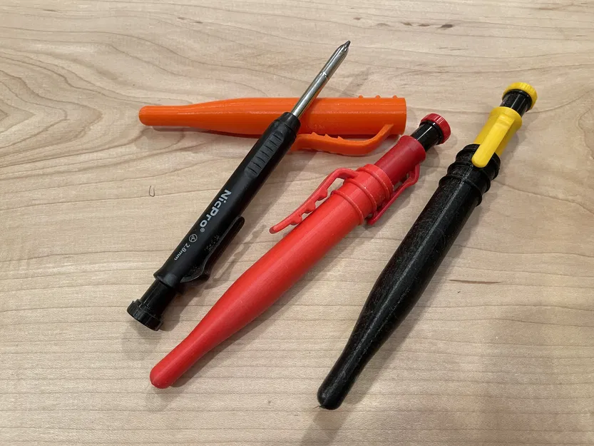 Kềm Bút Chì Thợ Mộc NicPro - Hai Phiên Bản - Image 1