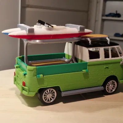 Xe Buýt VW Pickup Năm 1968 của Kỹ sư Ed van der Heijden