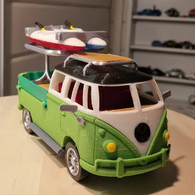 Xe Buýt VW Pickup Năm 1968 của Kỹ sư Ed van der Heijden