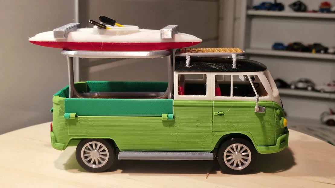 Xe Buýt VW Pickup Năm 1968 của Kỹ sư Ed van der Heijden - Image 5