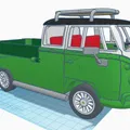 Xe Buýt VW Pickup Năm 1968 của Kỹ sư Ed van der Heijden - Thumbnail 10