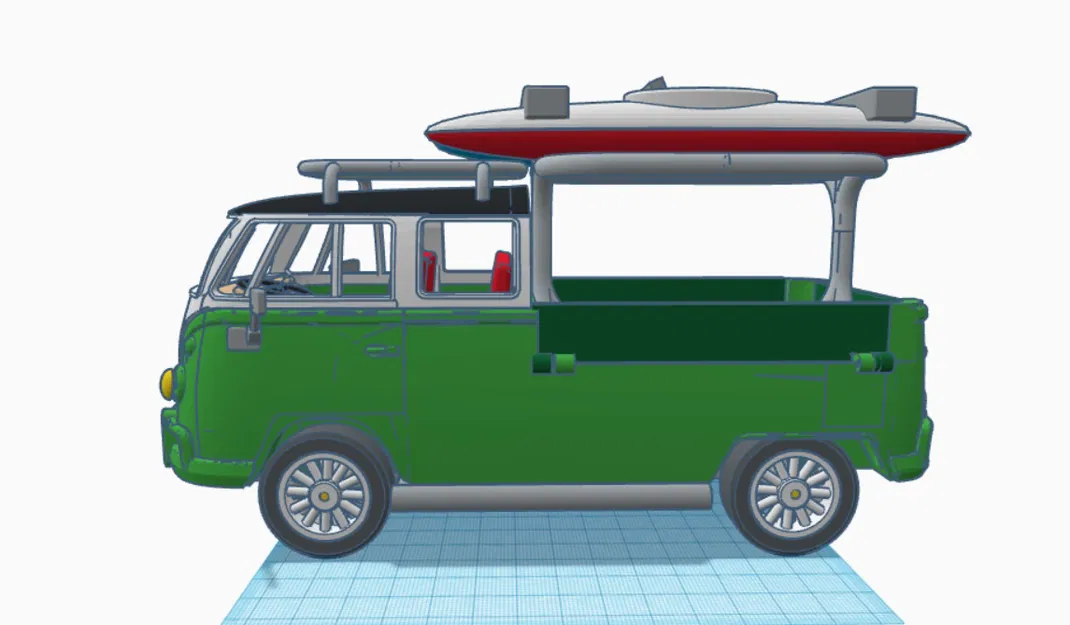 Xe Buýt VW Pickup Năm 1968 của Kỹ sư Ed van der Heijden - Image 12