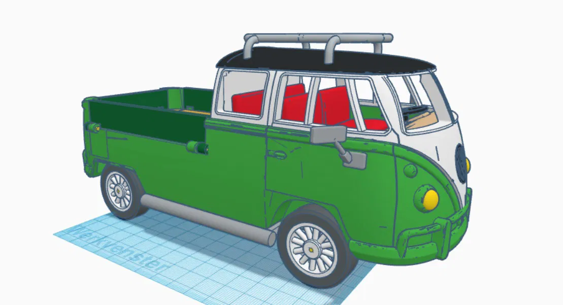 Xe Buýt VW Pickup Năm 1968 của Kỹ sư Ed van der Heijden - Image 14