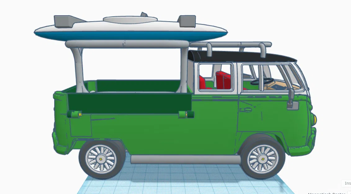 Xe Buýt VW Pickup Năm 1968 của Kỹ sư Ed van der Heijden - Image 15