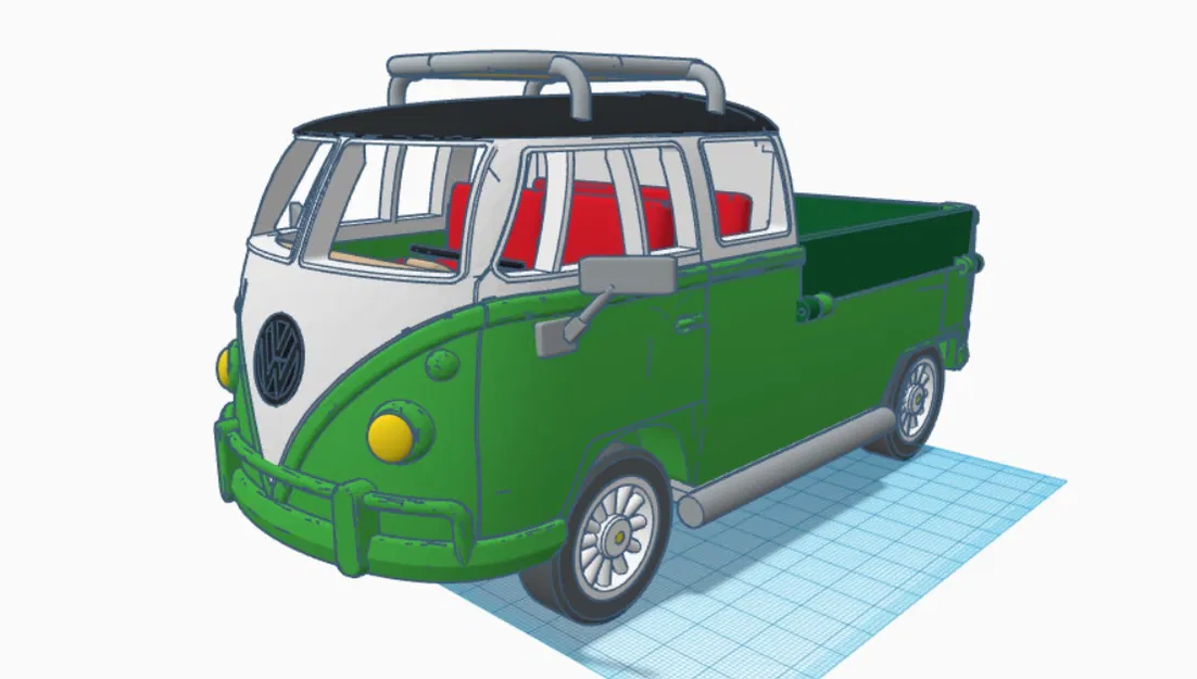 Xe Buýt VW Pickup Năm 1968 của Kỹ sư Ed van der Heijden - Image 16