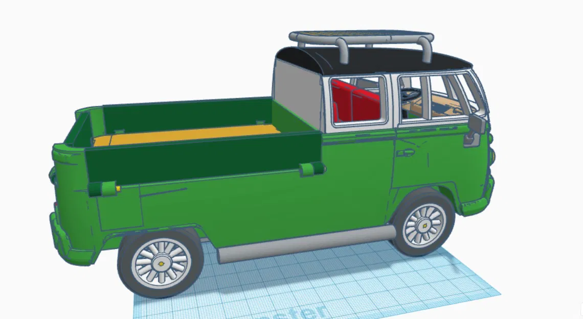 Xe Buýt VW Pickup Năm 1968 của Kỹ sư Ed van der Heijden - Image 17