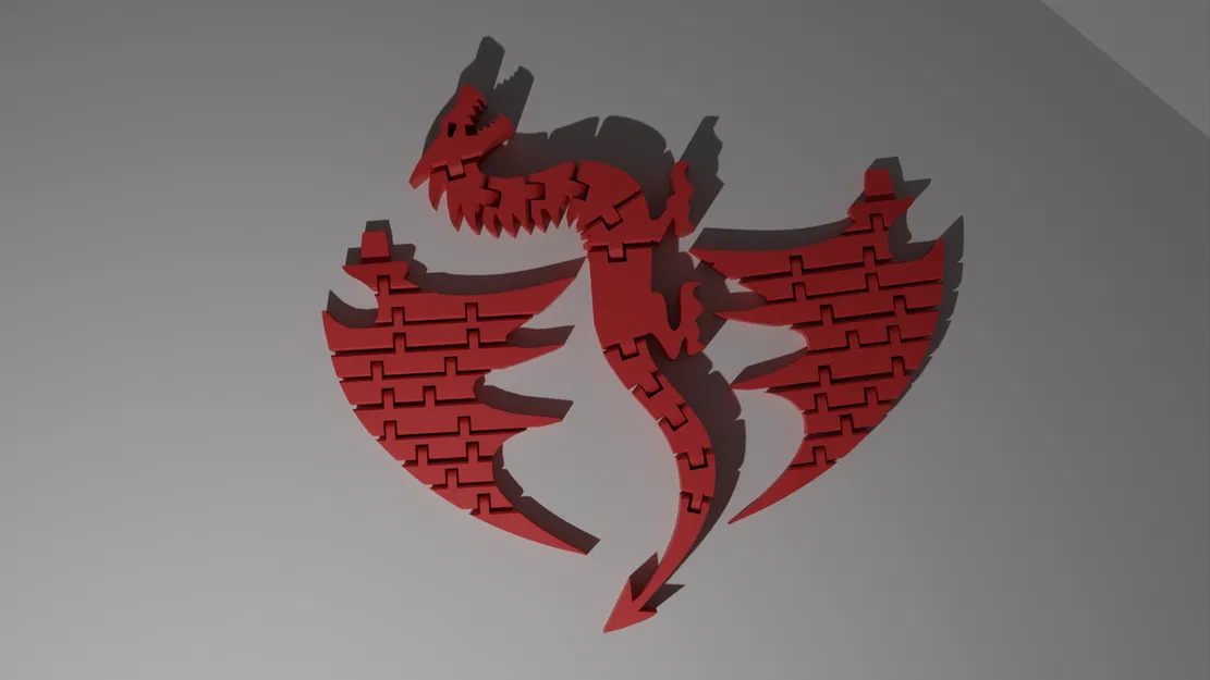 Rồng Con Khớp Nối Meleys - In 3D Linh Hoạt - Image 1