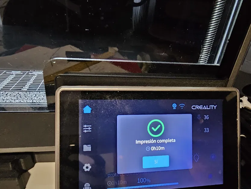 Nắp Cửa Trước Máy In Creality K1C - Image 1