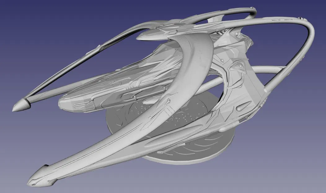 Mô Hình Tàu Andromeda Ascendant Khổng Lồ (50cm) Có Chân Đế - Image 8