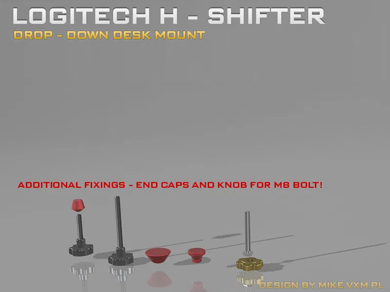 Giá đỡ bàn gập xuống cho Logitech Shifter - Image 3