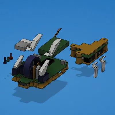 Bộ phận Chuột VXE VGN Dragonfly R1 + Đế gắn cho Mod (KHÔNG SE, Pro, Pro Max)