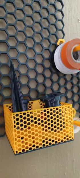 Giỏ tổ ong HSW lớn 100x100x63mm - Image 2