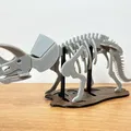 [3Dino Puzzle] Khủng long Triceratops Phong cách Cổ điển - Thumbnail 6