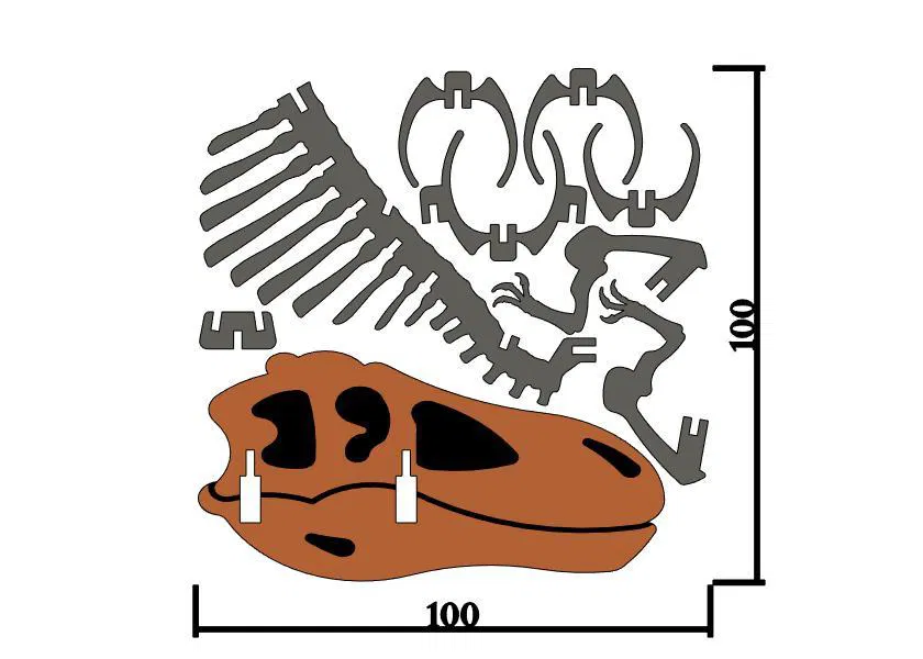 [3Dino Puzzle] Spinosaurus Phong Cách Cổ Điển - Image 4