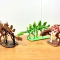 [3Dino Puzzle] Stegosaurus Phong Cách Cổ Điển - Thumbnail 8