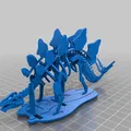 [3Dino Puzzle] Stegosaurus Phong Cách Cổ Điển - Thumbnail 9