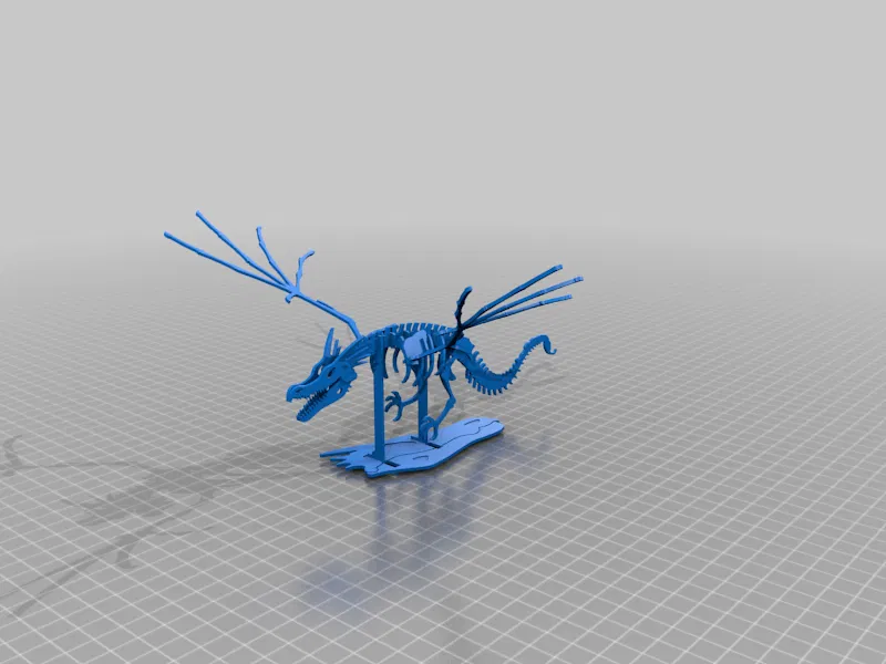 [Fantasy & Primal] Bộ xương Wyvern - Image 11