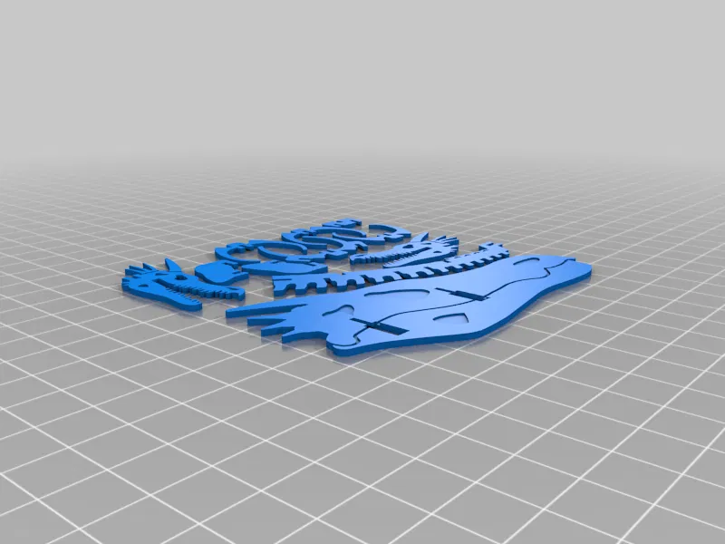 [Fantasy & Primal] Bộ xương Wyvern - Image 13