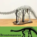 [3Dino Puzzle] Khủng long Brontosaurus (Apatosaurus cổ điển) - Thumbnail 1