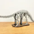 [3Dino Puzzle] Khủng long Brontosaurus (Apatosaurus cổ điển) - Thumbnail 6