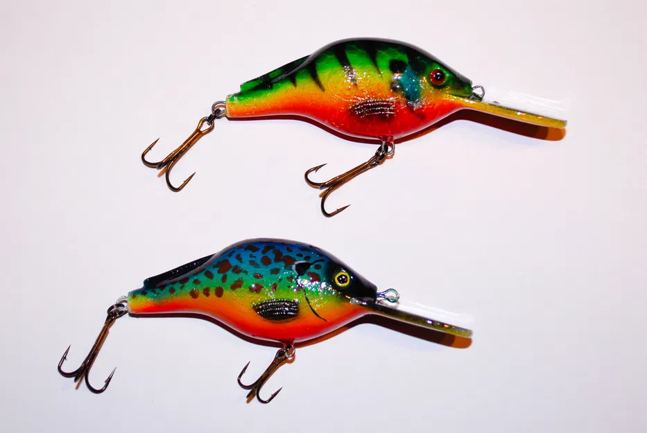 Mồi Câu Crankbait In 3D - Image 1