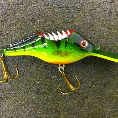 Mồi Câu Crankbait Bị Cắn