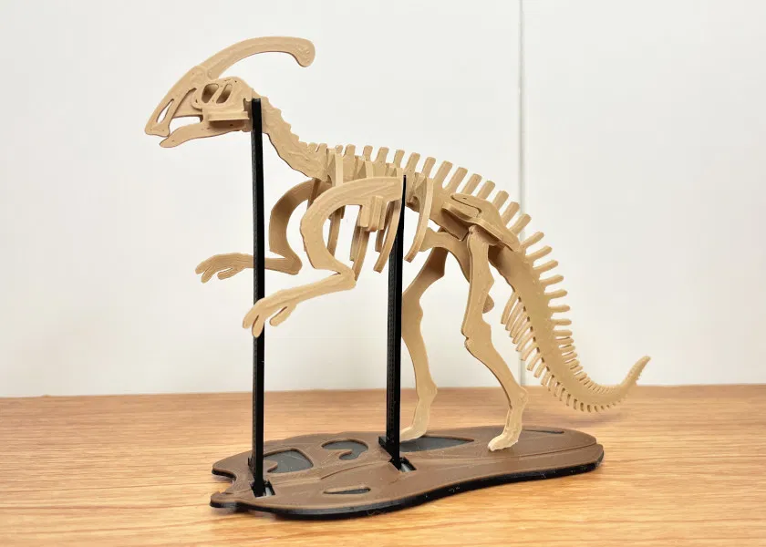 [3Dino Puzzle] Khủng long Parasaurolophus Phong Cách Cổ Điển - Image 7