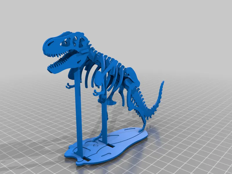 [3Dino Puzzle] Khủng Long Bạo Chúa T-Rex Phong Cách Cổ Điển - Image 9