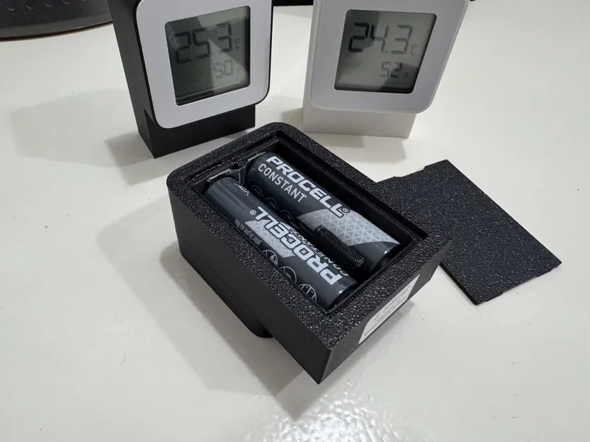 Hộp Pin AA Cho Cảm Biến Nhiệt Độ Xiaomi - Image 2
