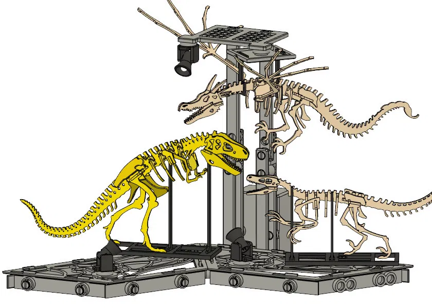 [3Dino Puzzle] Khủng Long Bạo Chúa Velociraptor - Image 6