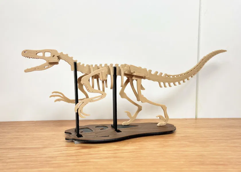[3Dino Puzzle] Khủng Long Bạo Chúa Velociraptor - Image 9
