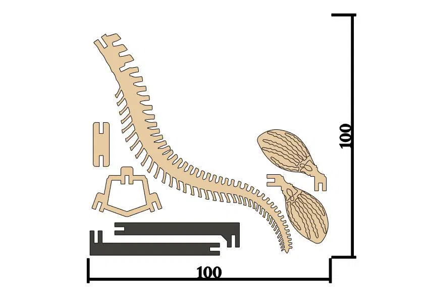 [3Dino Puzzle] Tylosaurus Phong Cách Cổ Điển - Image 5