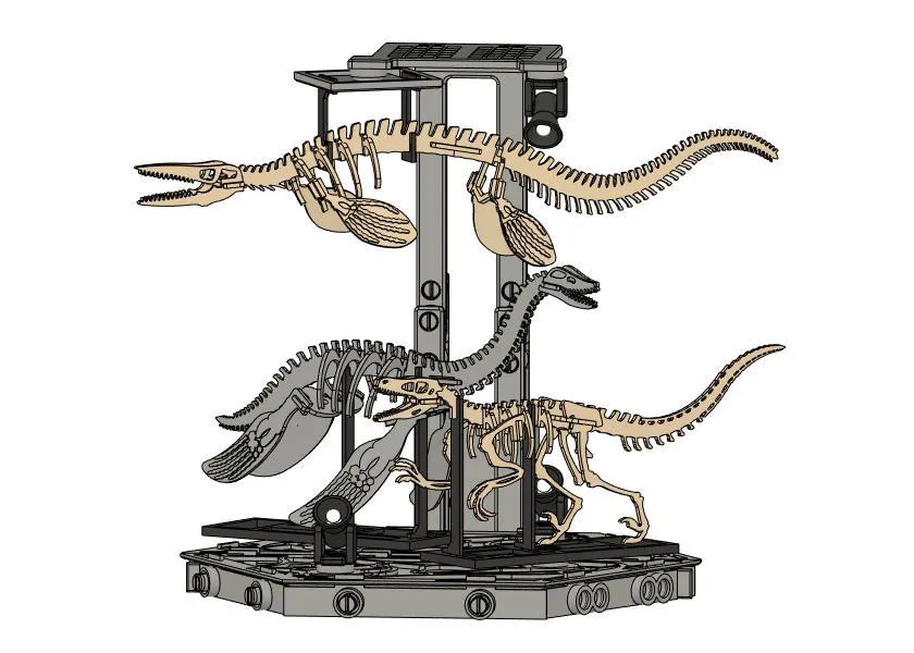 [3Dino Puzzle] Tylosaurus Phong Cách Cổ Điển - Image 6