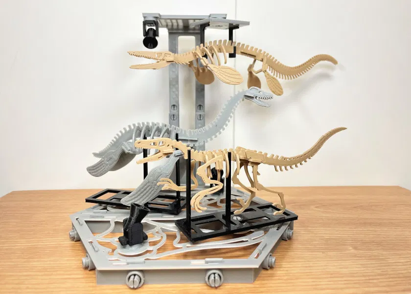 [3Dino Puzzle] Tylosaurus Phong Cách Cổ Điển - Image 9