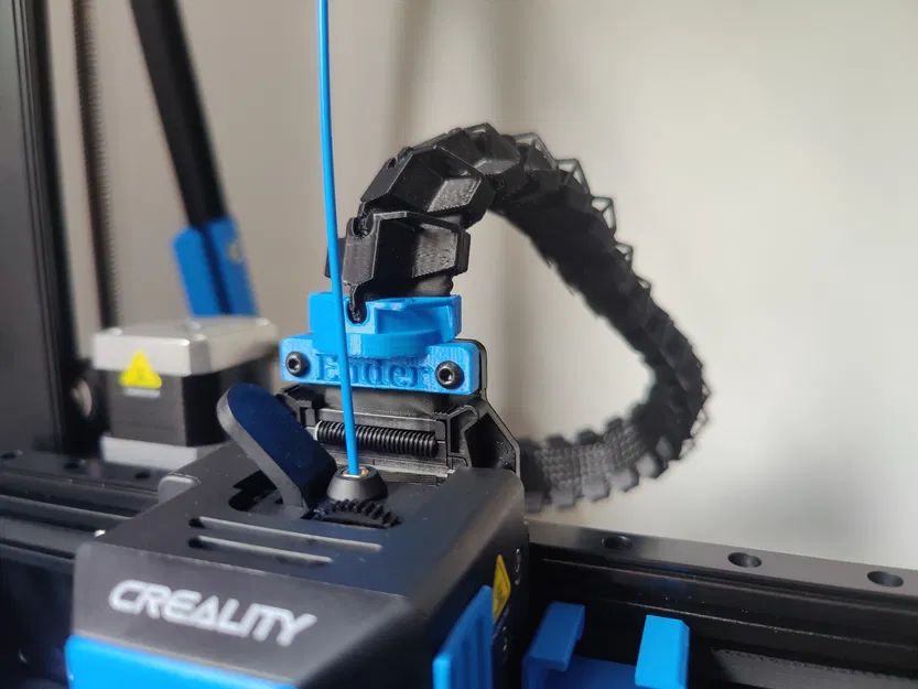 Kẹp Xích Dây Cáp Cho Ender 3 V3 KE/SE Có Logo - Image 2