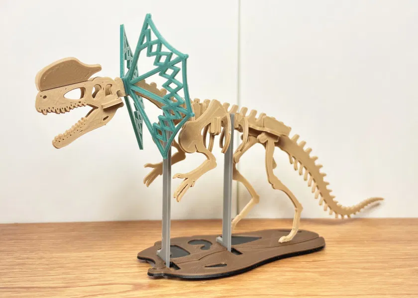 [3Dino Puzzle] Khủng Long Dilophosaurus Phong Cách Cổ Điển - Image 6