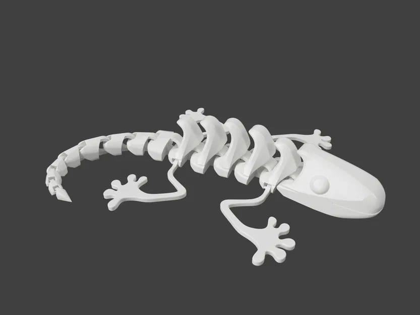 Tắc Kè Hoa Khớp Nối 3D - Image 1