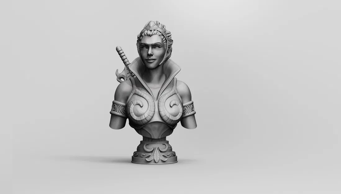 Tượng bán thân Teela - Image 5