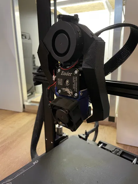 Ống dẫn quạt đôi 5015 cho Ender 3 v3 SE - Image 6