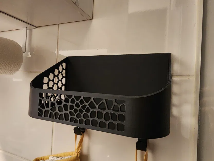 Rổ Treo Tường Hoa Văn Voronoi - Image 1